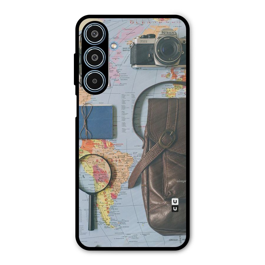 Travel Requisites Metal Back Case for Galaxy M35
