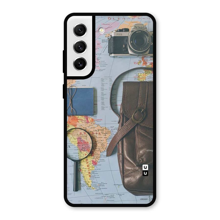 Travel Requisites Metal Back Case for Galaxy S21 FE 5G