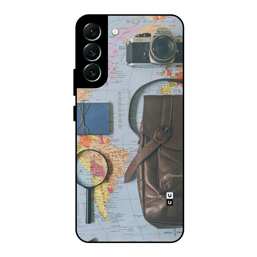 Travel Requisites Metal Back Case for Galaxy S22 Plus 5G