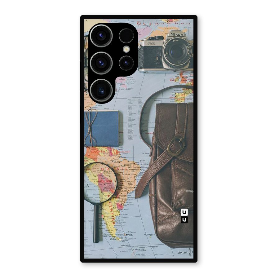 Travel Requisites Metal Back Case for Galaxy S23 Ultra