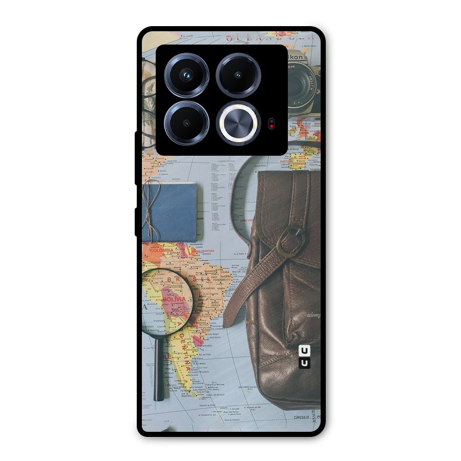 Travel Requisites Metal Back Case for Infinix Note 40 5G