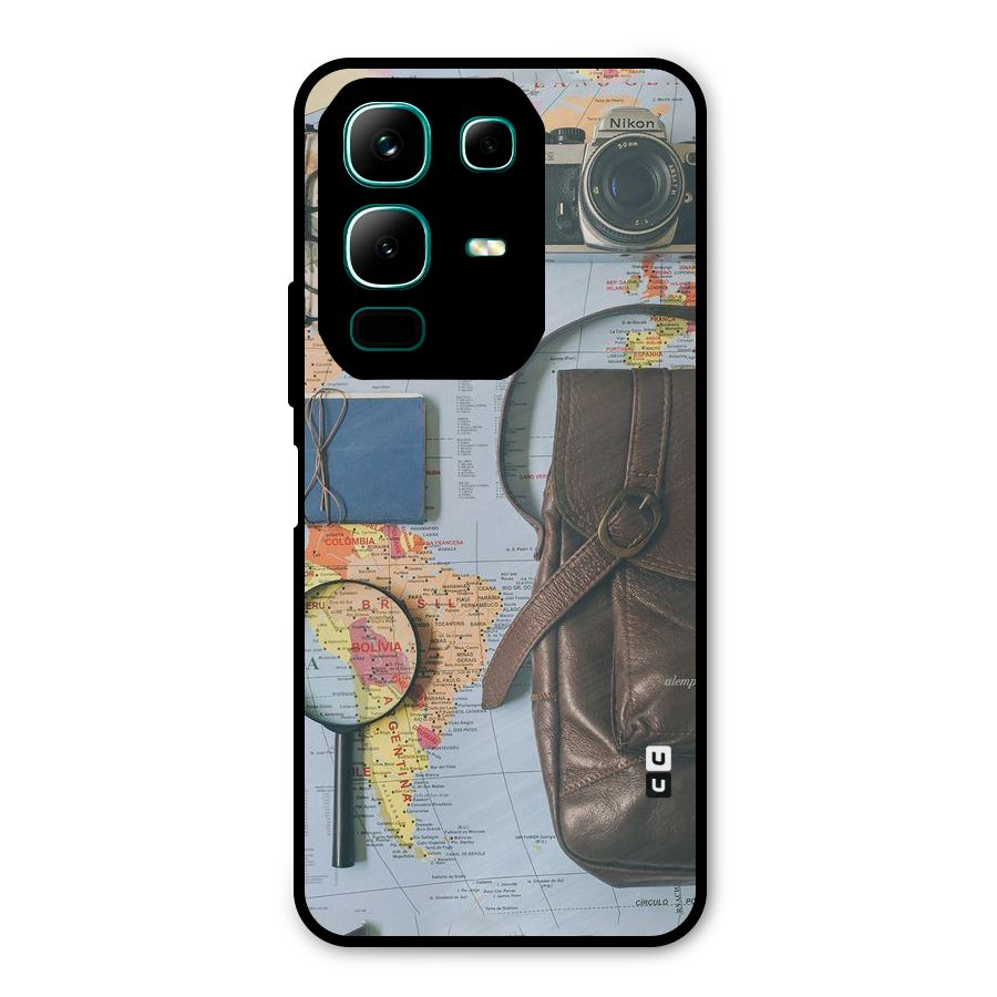Travel Requisites Metal Back Case for Infinix Note 50x