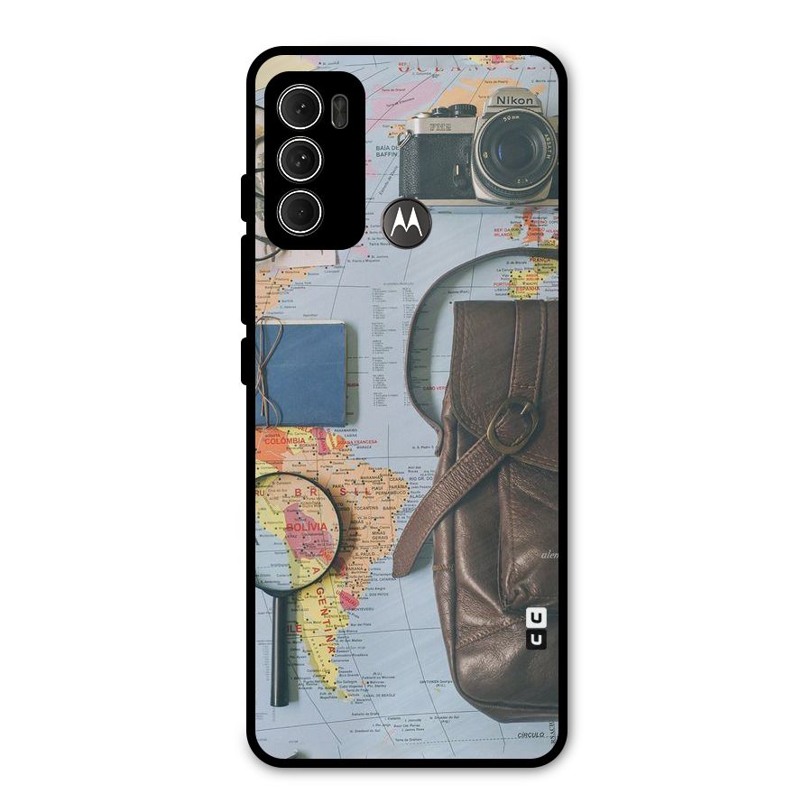 Travel Requisites Metal Back Case for Moto G60