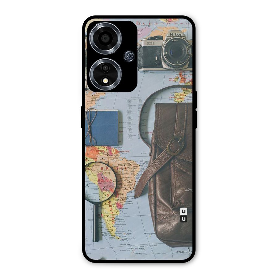 Travel Requisites Metal Back Case for Oppo A59