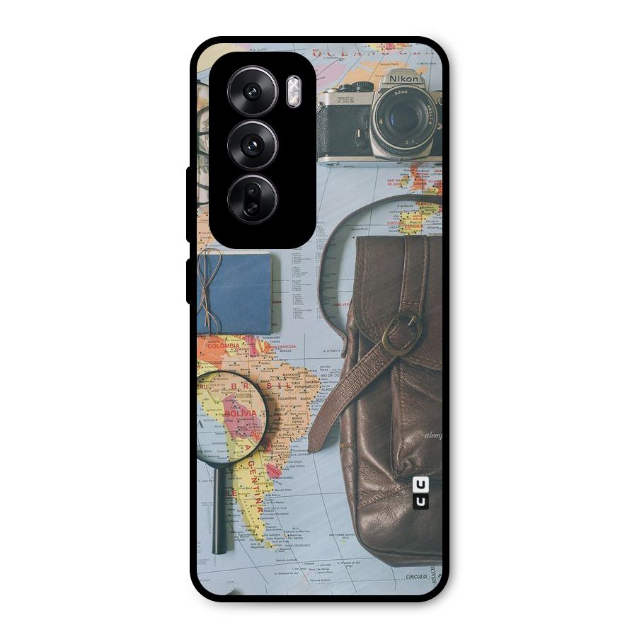 Travel Requisites Metal Back Case for Oppo Reno12