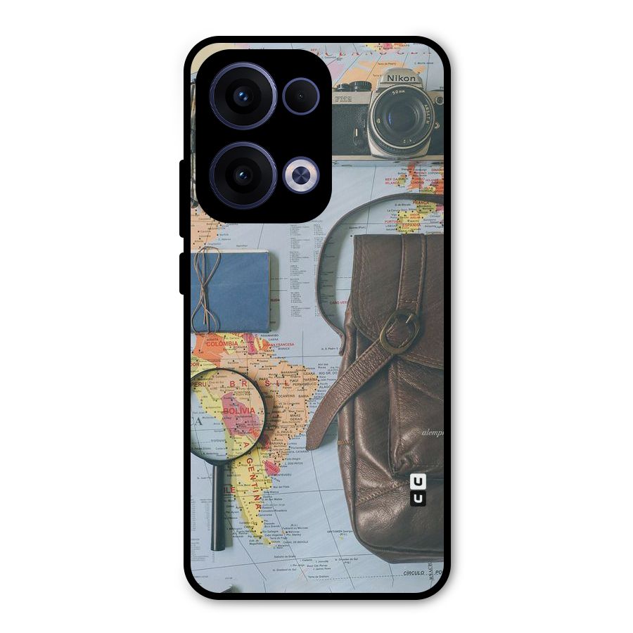 Travel Requisites Metal Back Case for Oppo Reno13