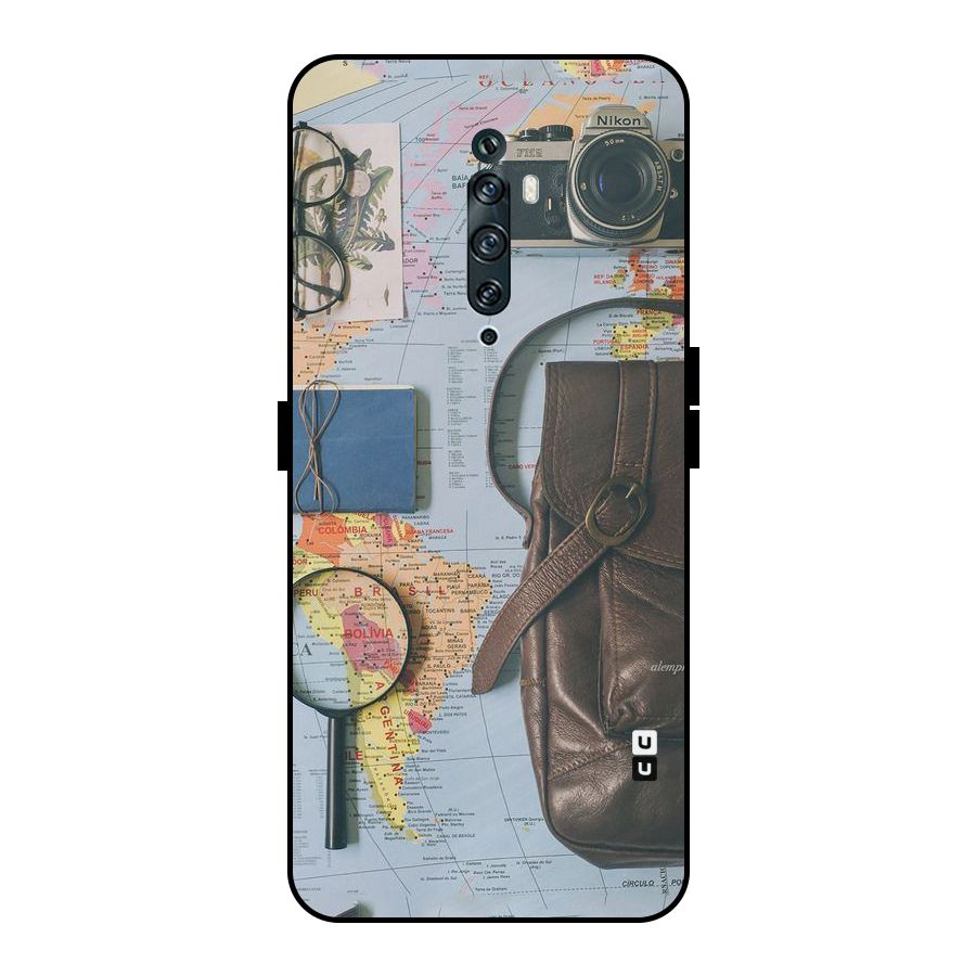 Travel Requisites Metal Back Case for Oppo Reno2 F