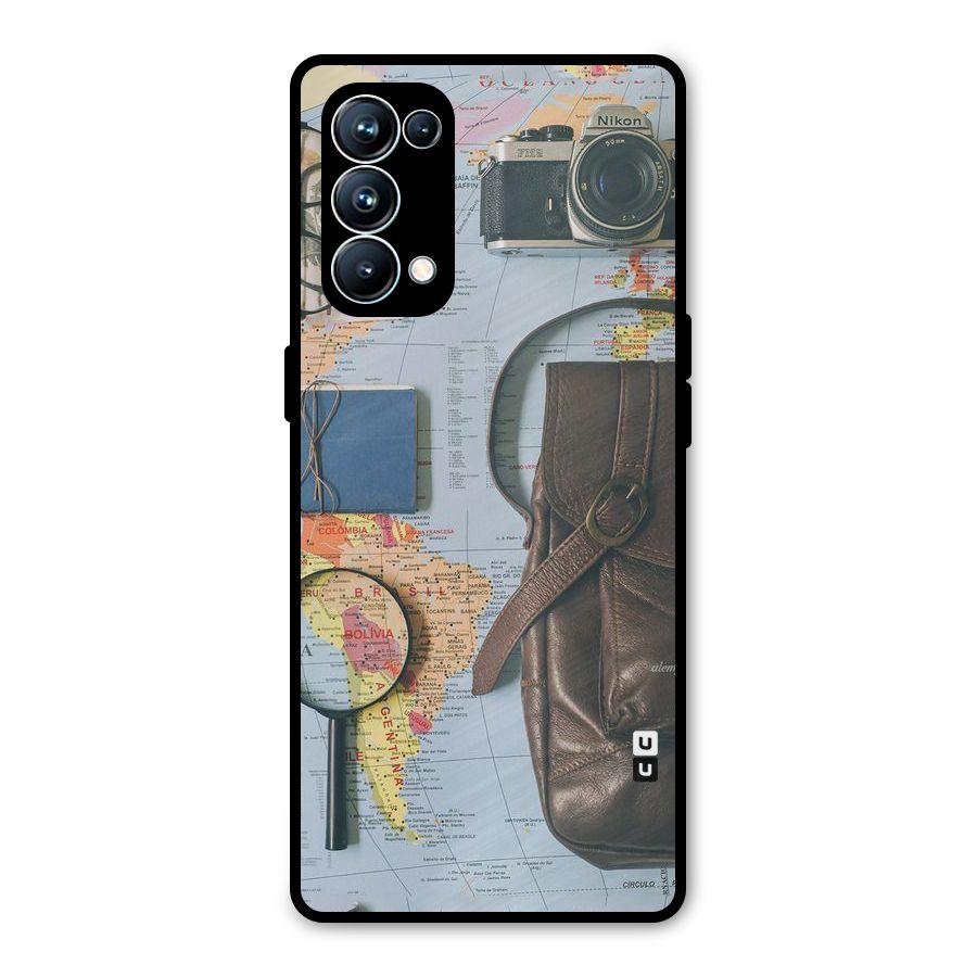 Travel Requisites Metal Back Case for Oppo Reno5 Pro 5G
