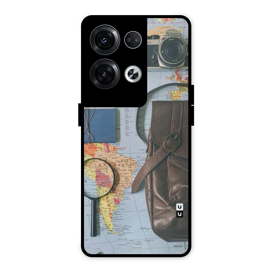 Travel Requisites Metal Back Case for Oppo Reno8 Pro 5G