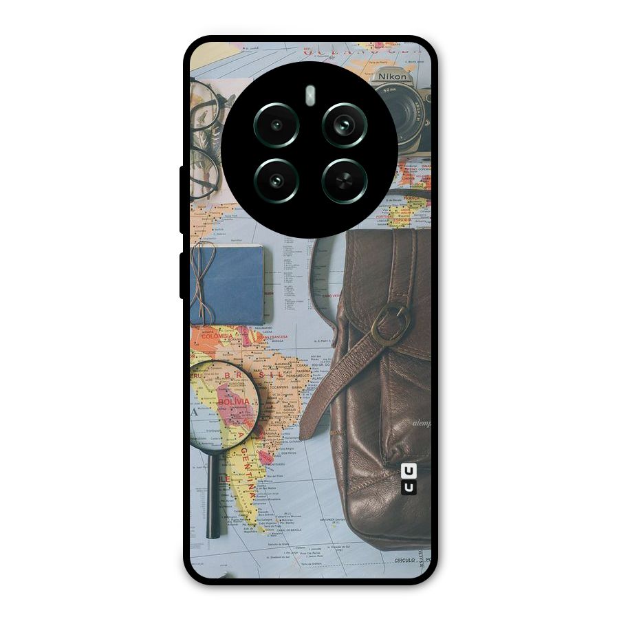 Travel Requisites Metal Back Case for Realme 12 Pro Plus