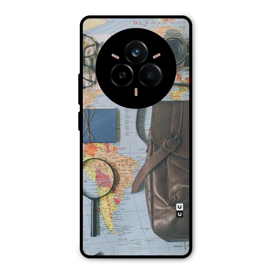 Travel Requisites Metal Back Case for Realme 14 Pro