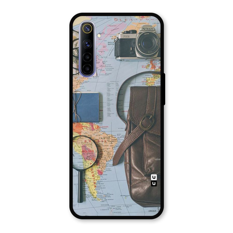 Travel Requisites Metal Back Case for Realme 6i