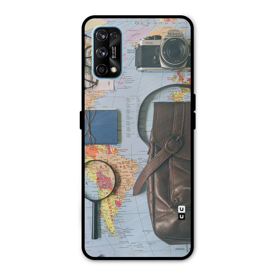 Travel Requisites Metal Back Case for Realme 7 Pro