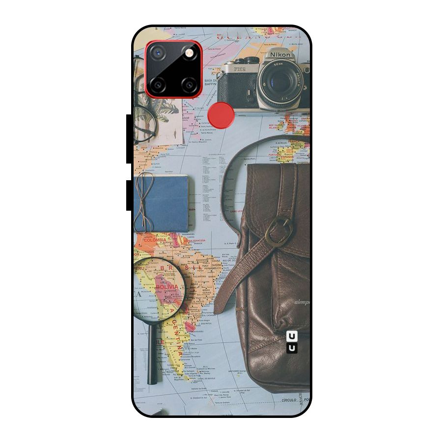 Travel Requisites Metal Back Case for Realme C12