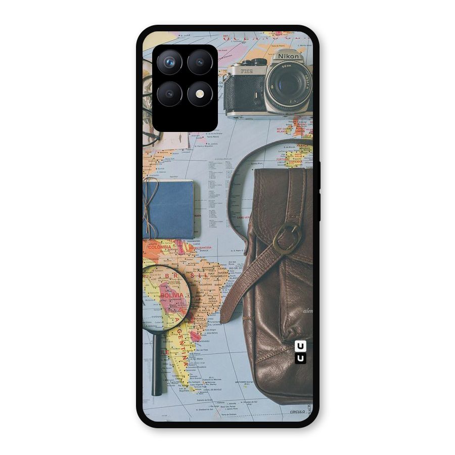 Travel Requisites Metal Back Case for Realme Narzo 50