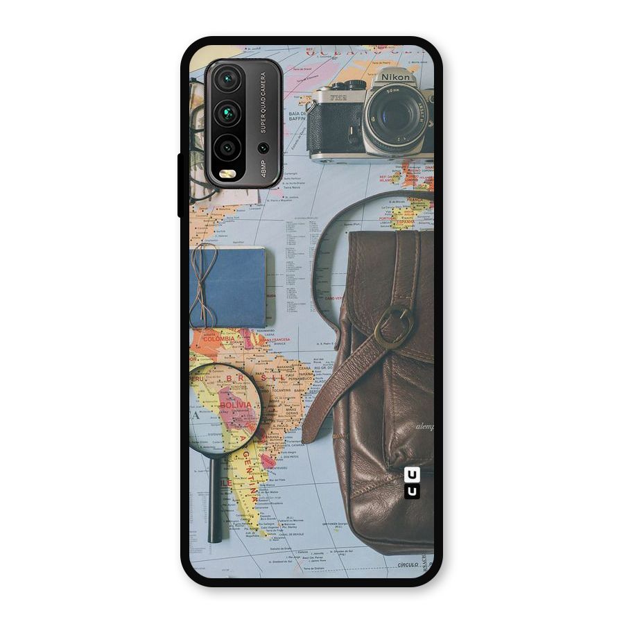 Travel Requisites Metal Back Case for Redmi 9 Power