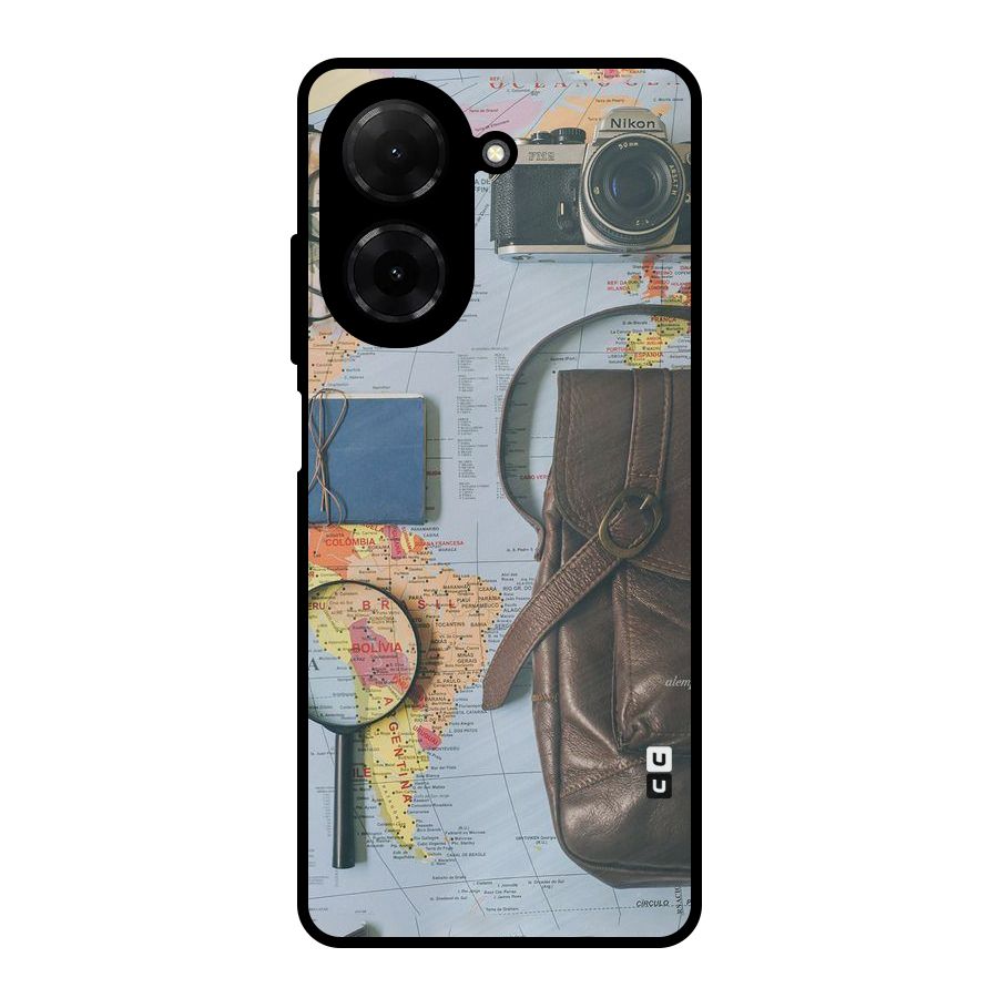 Travel Requisites Metal Back Case for Redmi A5 4G