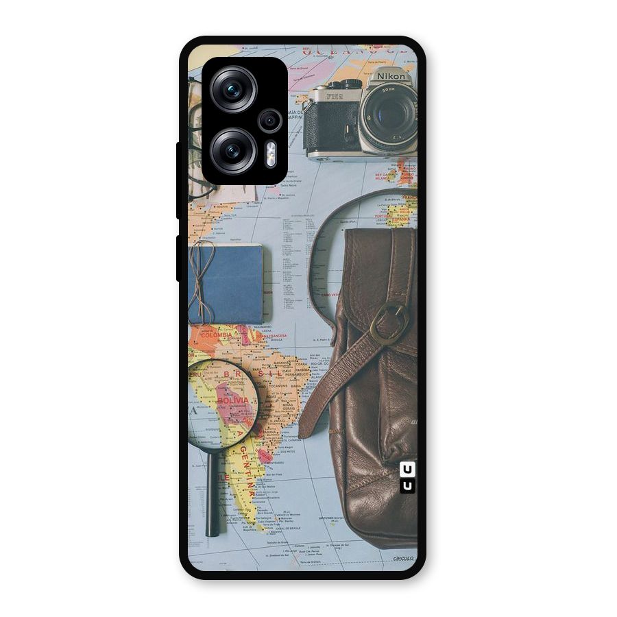 Travel Requisites Metal Back Case for Redmi K50i
