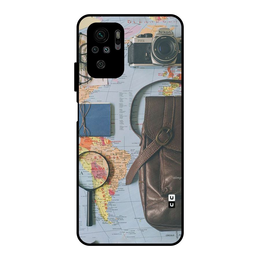 Travel Requisites Metal Back Case for Redmi Note 10S