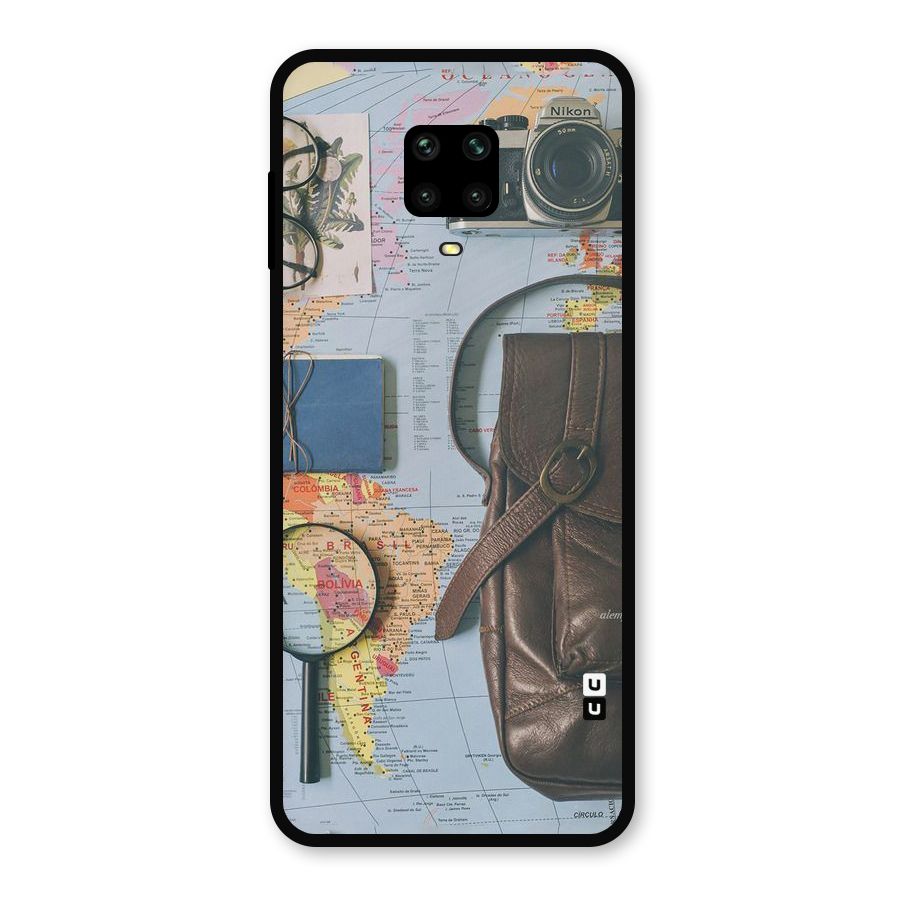Travel Requisites Metal Back Case for Redmi Note 10 Lite