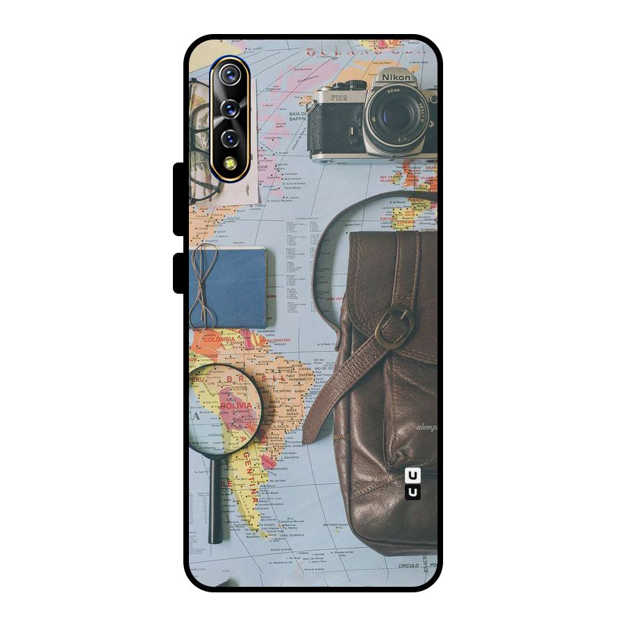 Travel Requisites Metal Back Case for Vivo S1