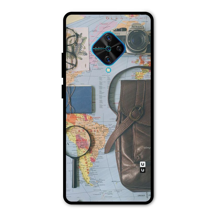 Travel Requisites Metal Back Case for Vivo S1 Pro