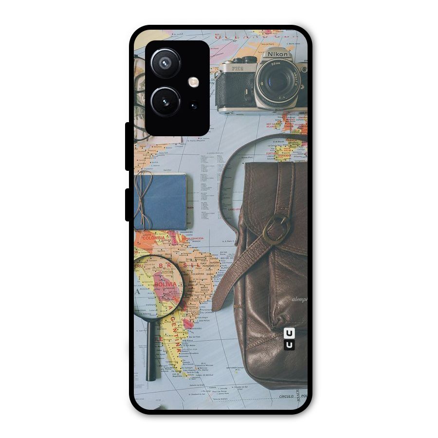 Travel Requisites Metal Back Case for Vivo T1 5G