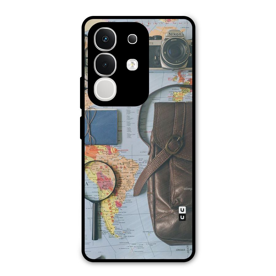 Travel Requisites Metal Back Case for Vivo T4x