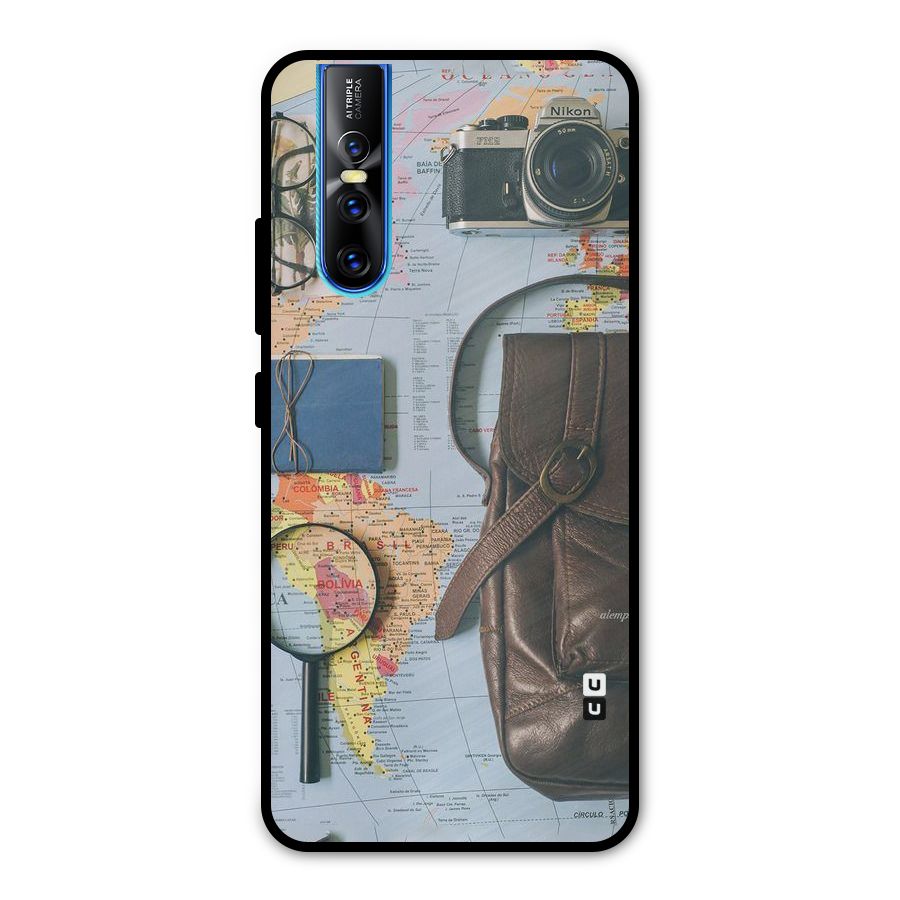 Travel Requisites Metal Back Case for Vivo V15 Pro