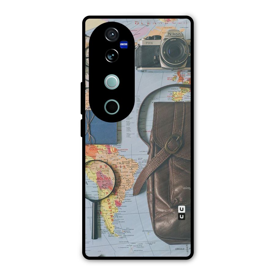 Travel Requisites Metal Back Case for Vivo V40