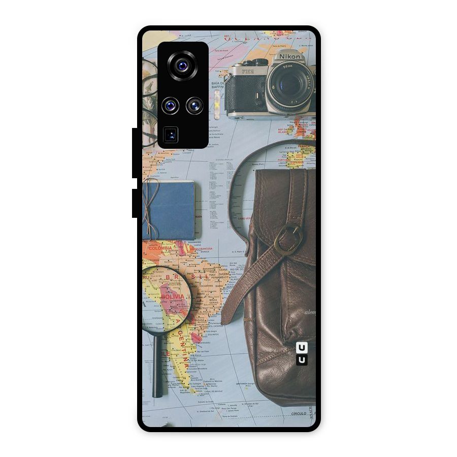 Travel Requisites Metal Back Case for Vivo X50 Pro