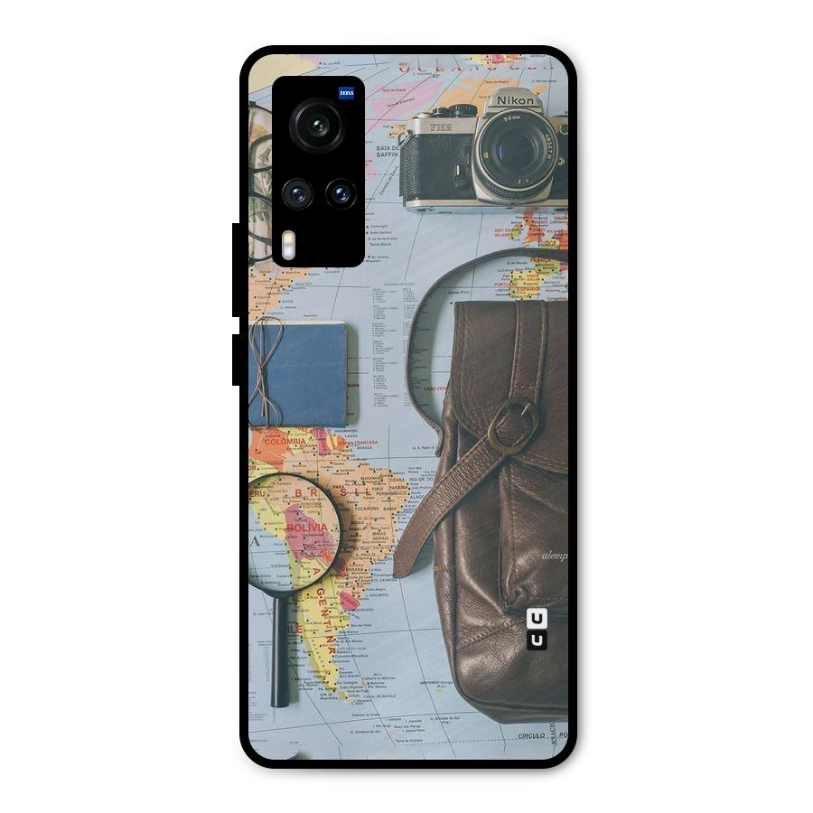 Travel Requisites Metal Back Case for Vivo X60