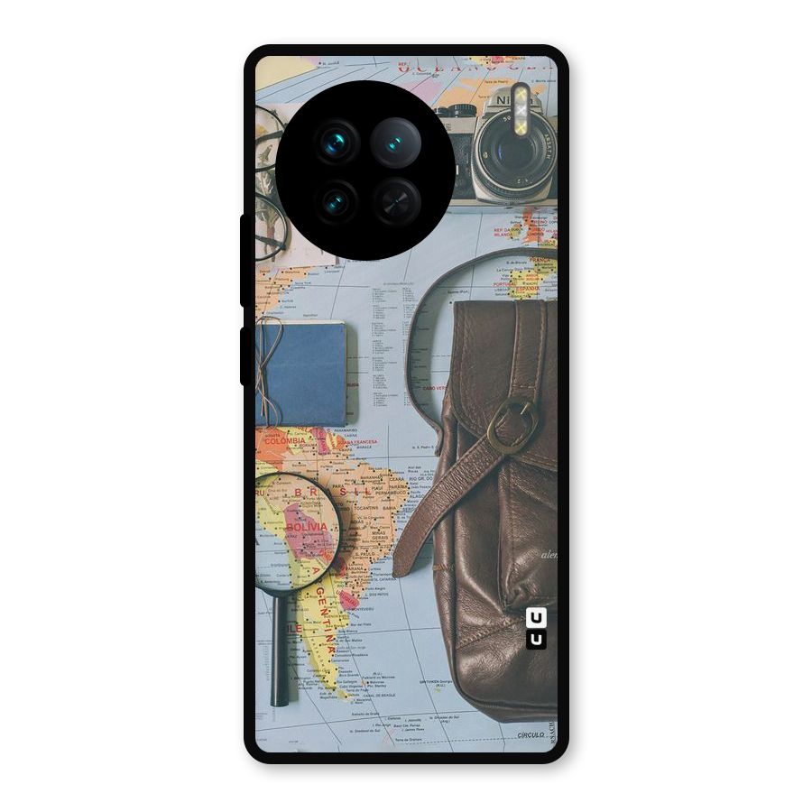 Travel Requisites Metal Back Case for Vivo X90