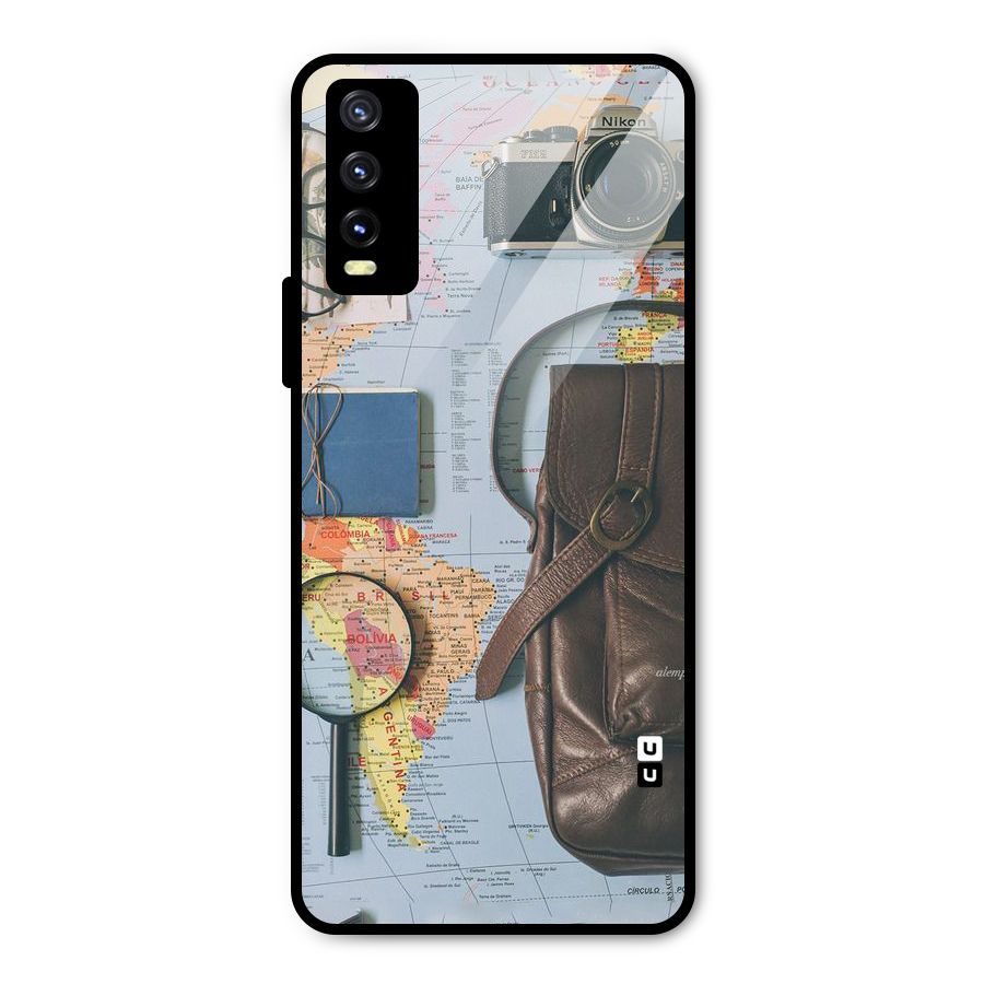 Travel Requisites Metal Back Case for Vivo Y20g