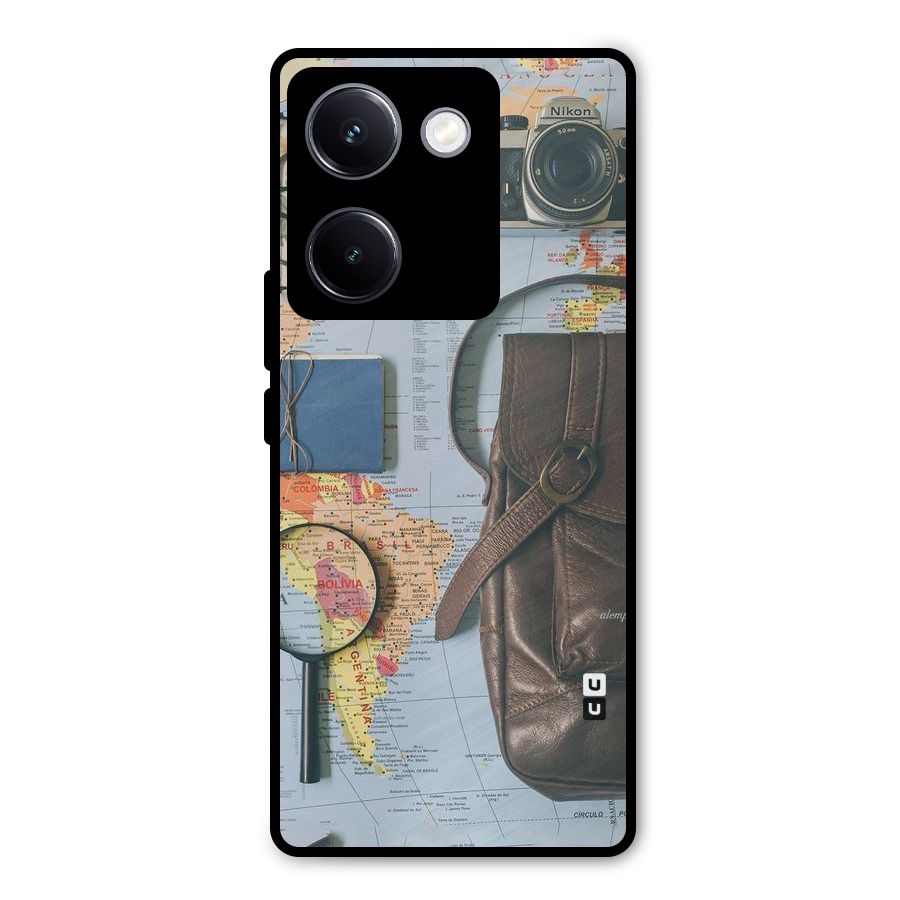 Travel Requisites Metal Back Case for Vivo Y300 Plus