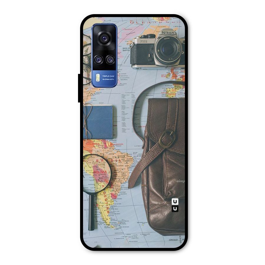 Travel Requisites Metal Back Case for Vivo Y31