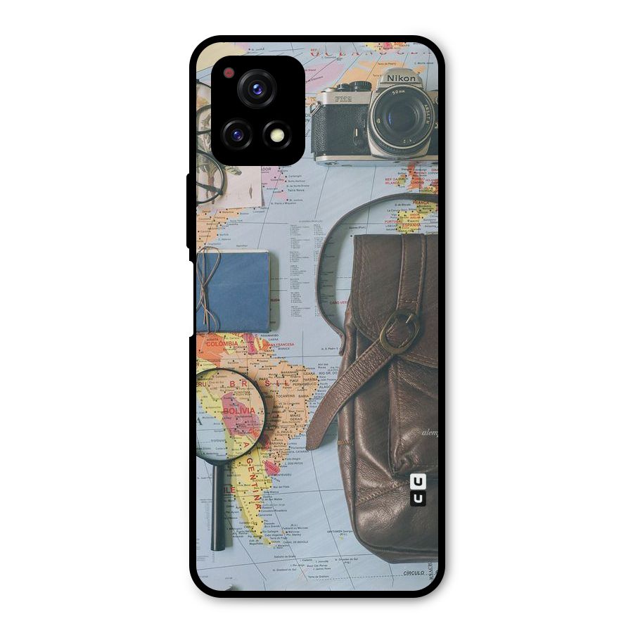 Travel Requisites Metal Back Case for Vivo Y72 5G