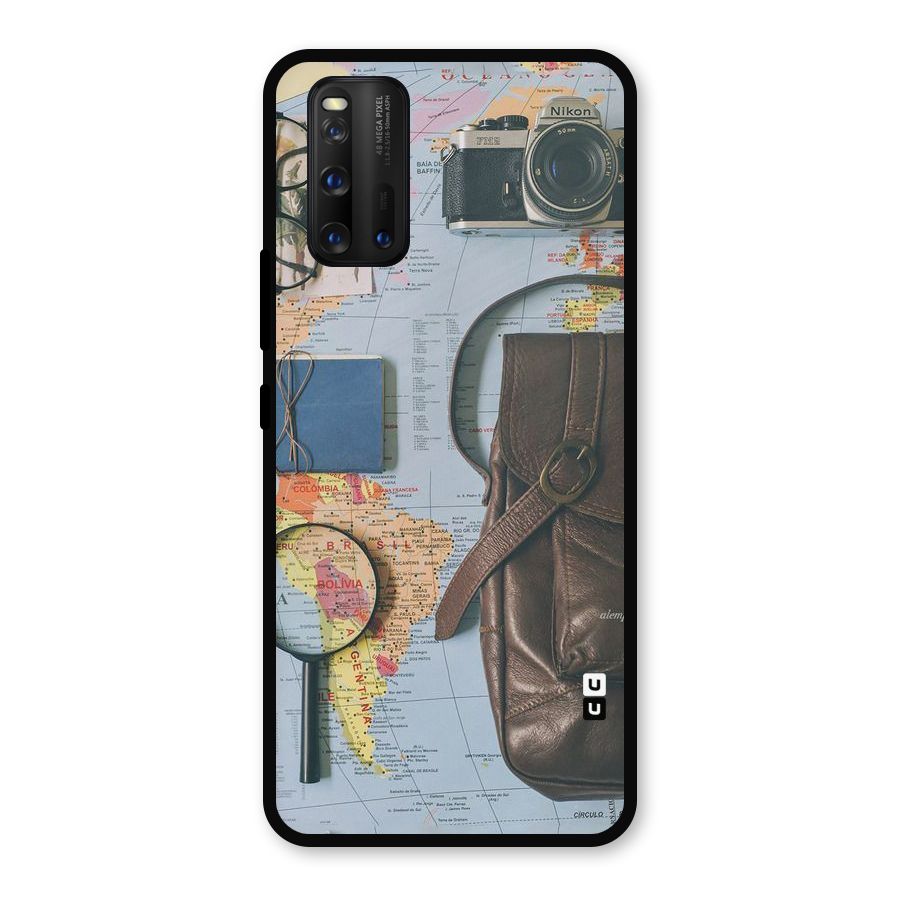 Travel Requisites Metal Back Case for iQOO 3