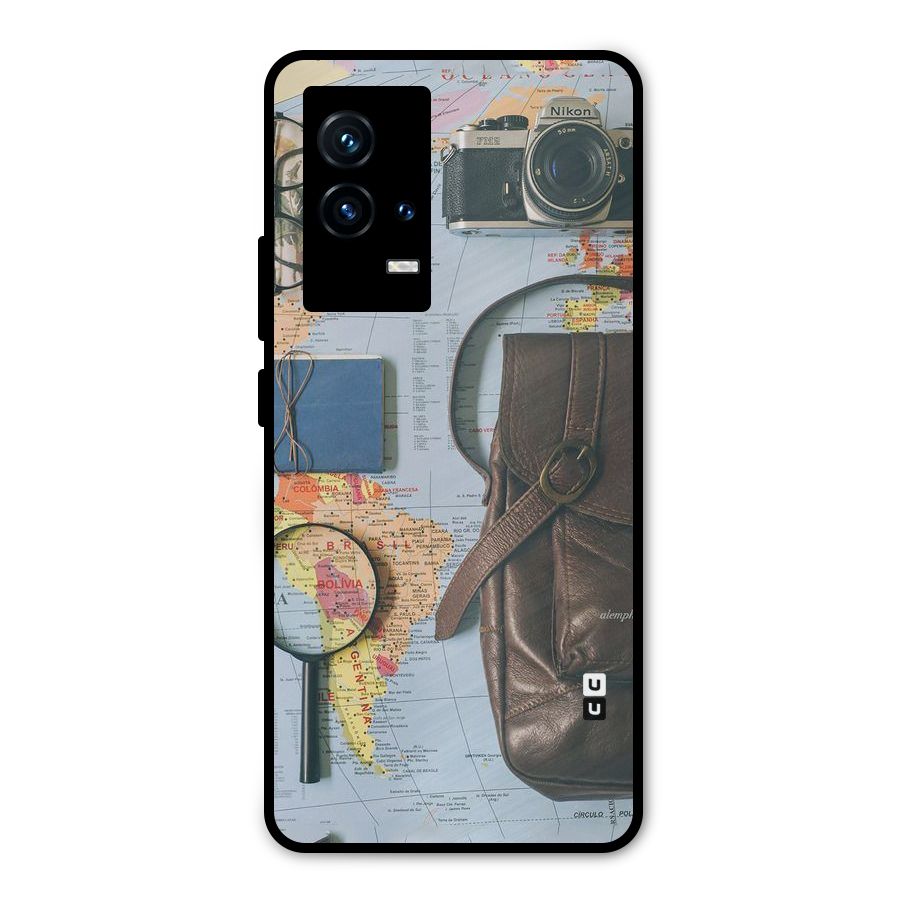 Travel Requisites Metal Back Case for iQOO 9 5G