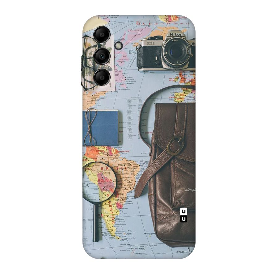 Travel Requisites Original Polycarbonate Back Case for Galaxy A14 5G