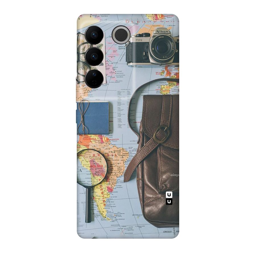 Travel Requisites Original Polycarbonate Back Case for Vivo V27