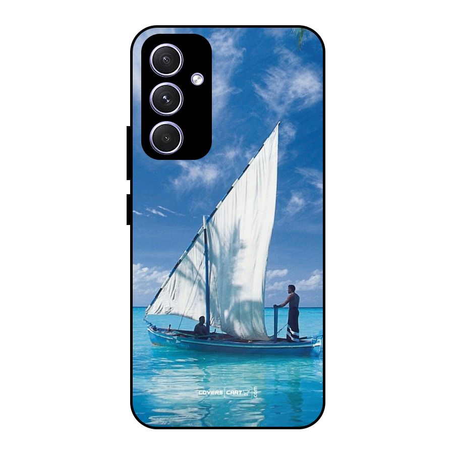 Travel Ship Metal Back Case for Galaxy A54