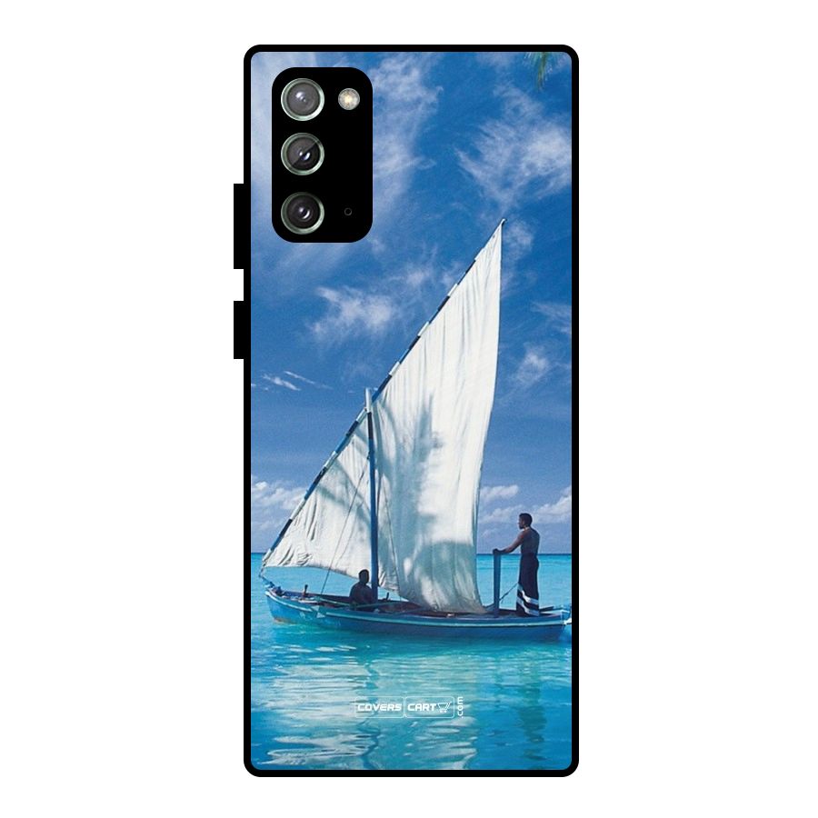 Travel Ship Metal Back Case for Galaxy Note 20