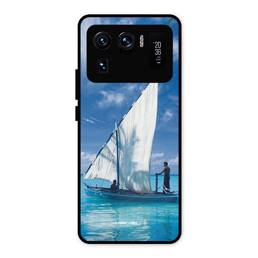 Travel Ship Metal Back Case for Mi 11 Ultra