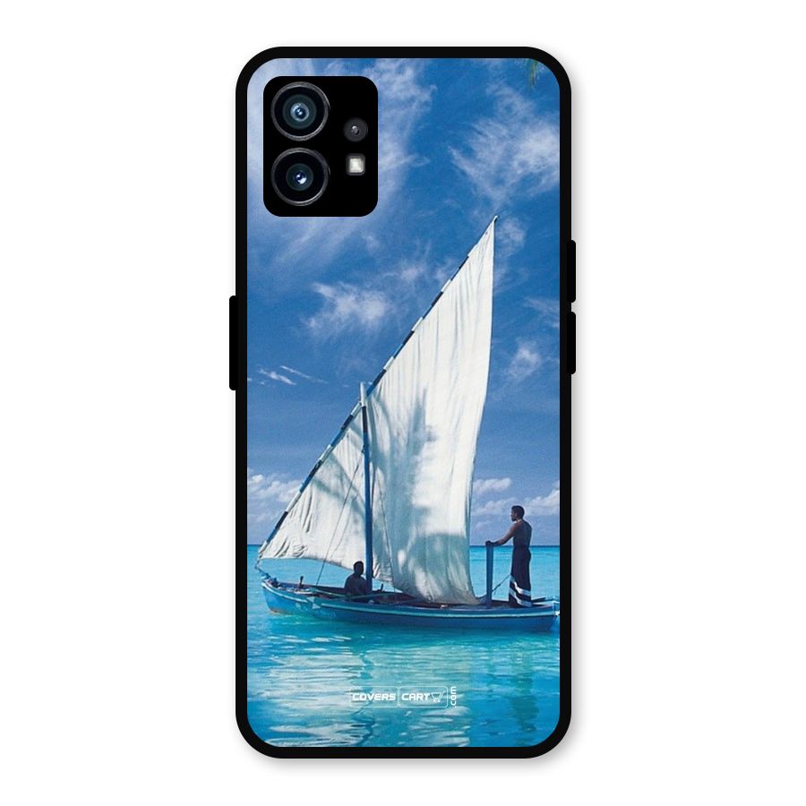 Travel Ship Metal Back Case for Nothing Phone 1