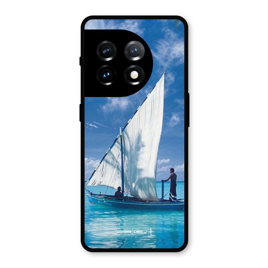 Travel Ship Metal Back Case for OnePlus 11