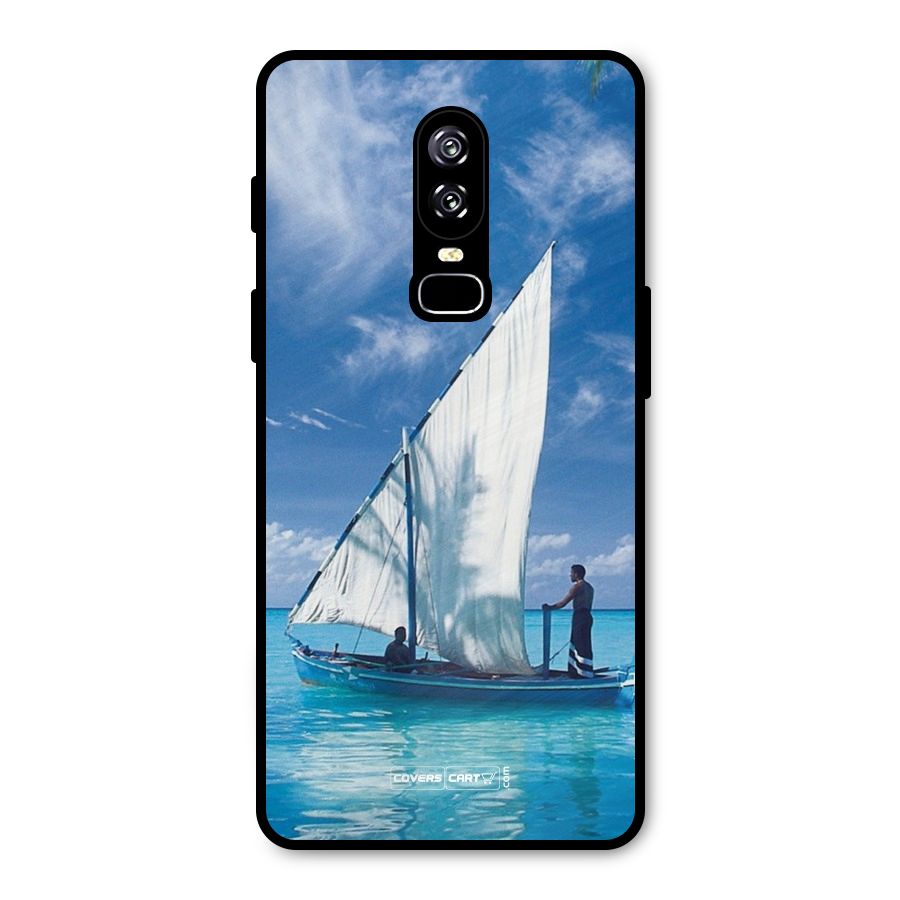 Travel Ship Metal Back Case for OnePlus 6