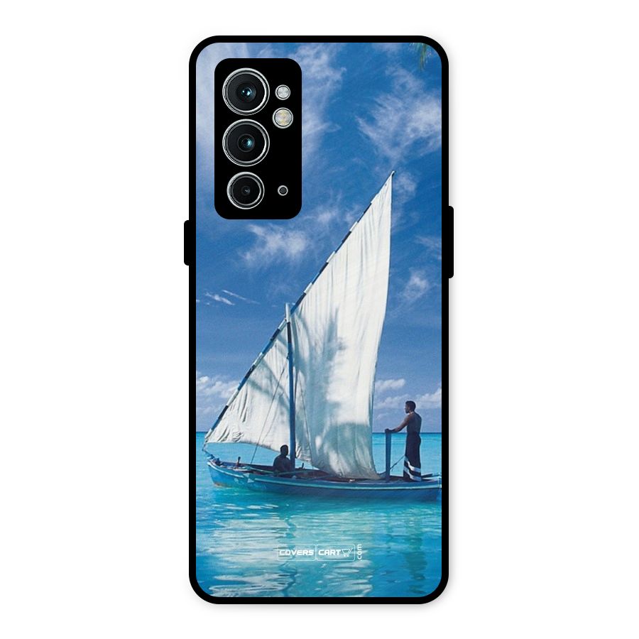 Travel Ship Metal Back Case for OnePlus 9RT 5G