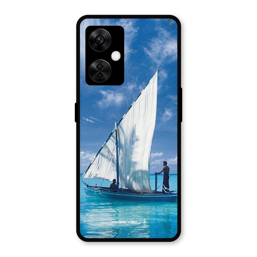 Travel Ship Metal Back Case for OnePlus Nord CE 3 Lite