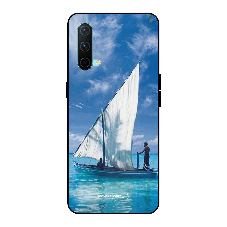 Travel Ship Metal Back Case for OnePlus Nord CE 5G